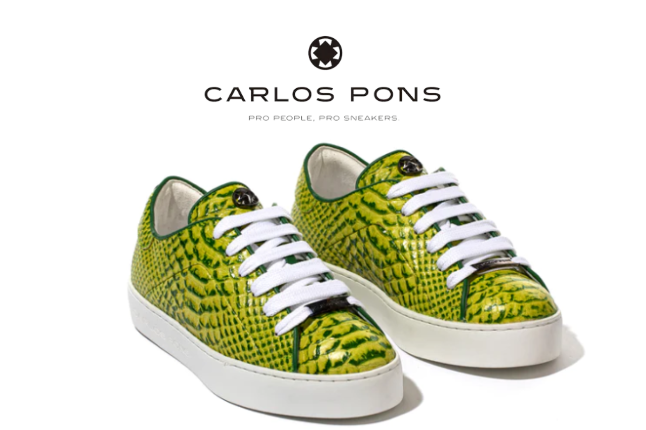 Carlos Pons está transformando las Sneakers de Lujo
