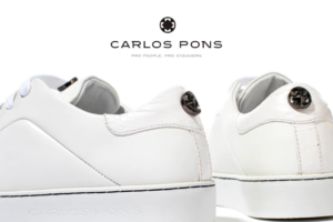 Carlos Pons mezcla artesanía y diseño contemporáneo con sus sneakers premium